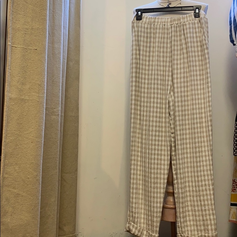 plaid Rachel Pally flowy pants